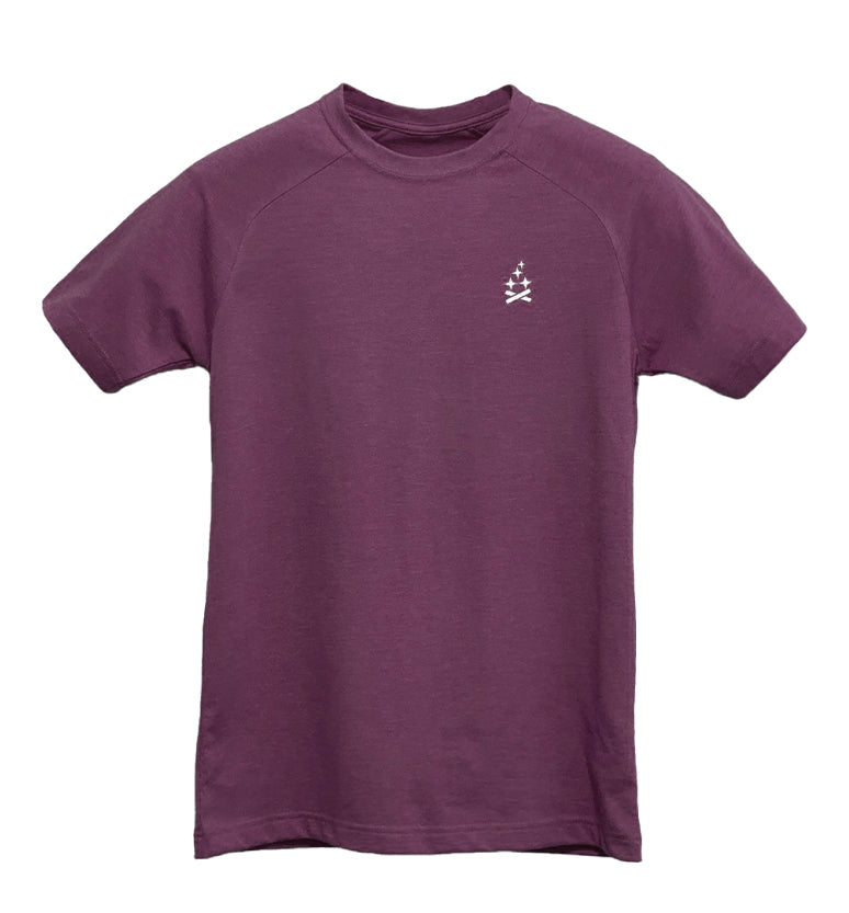 Night Explorer Tee - Maroon